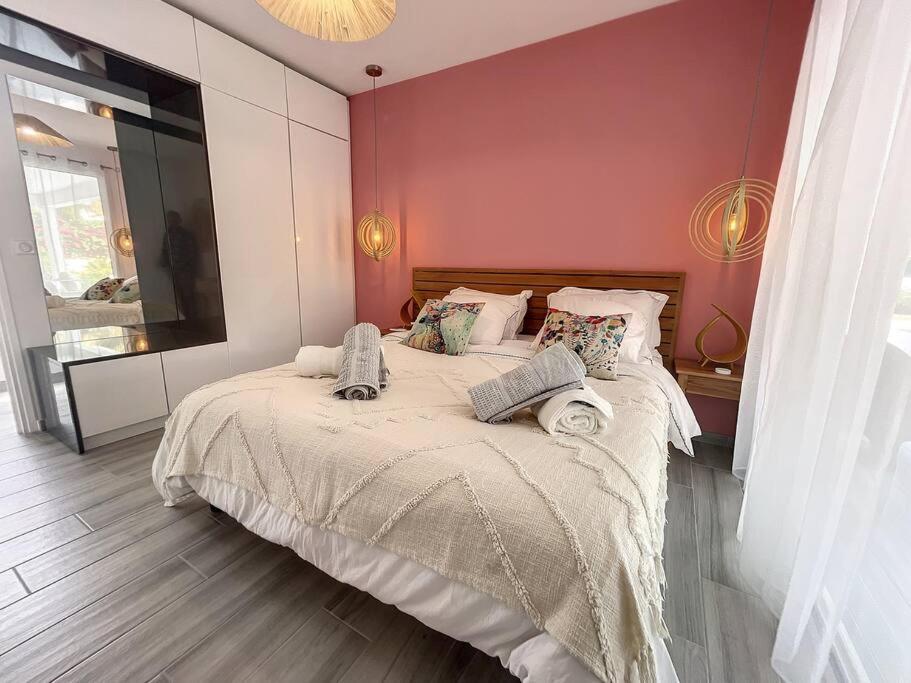 Villa Pink Saint-Francois  Luaran gambar